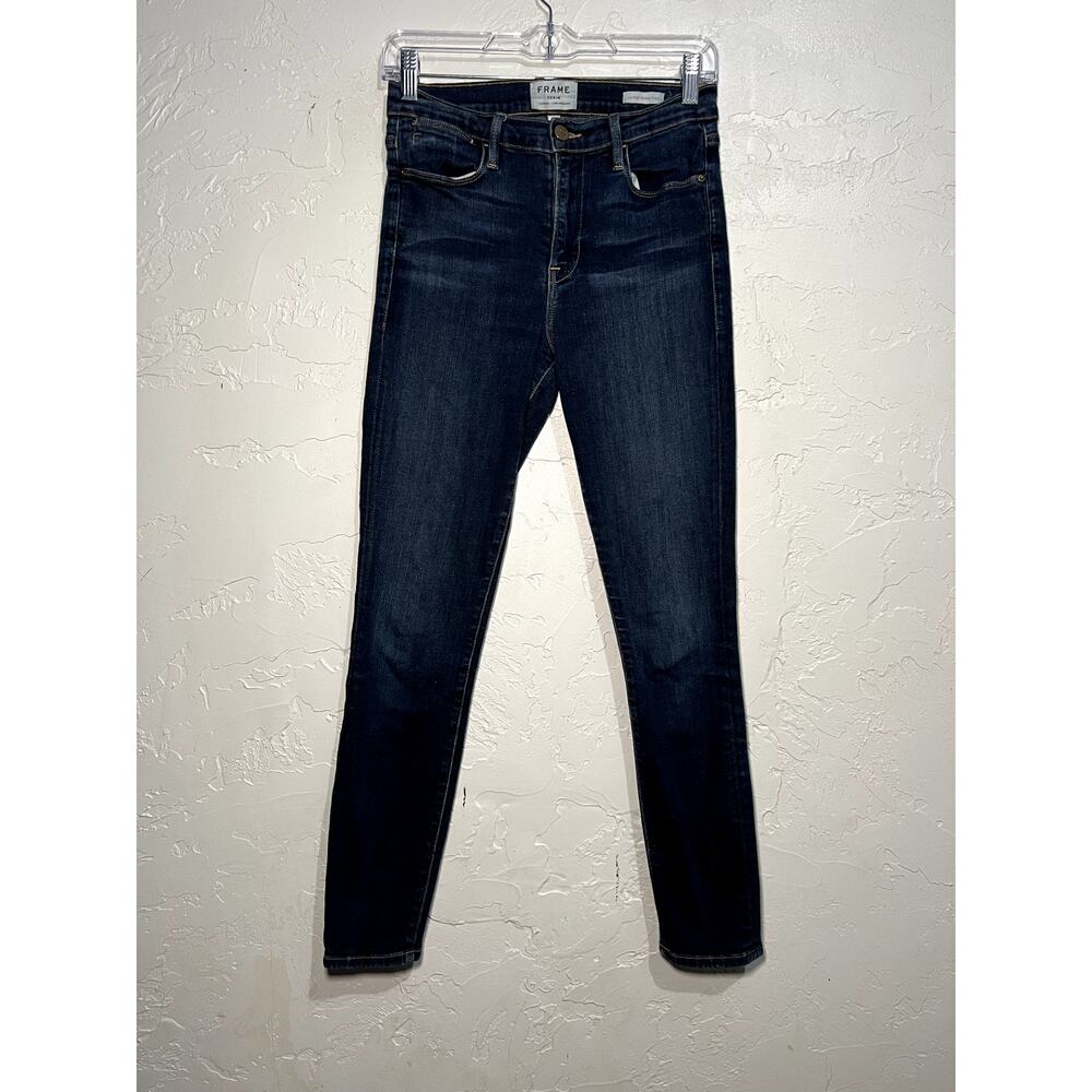 Frame denim le‎ high skinny crop jeans womens 28 normcore classic streetwear